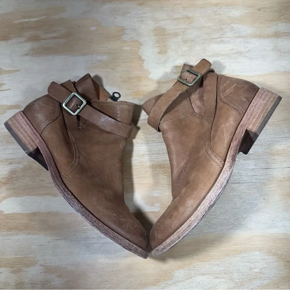 Kork Ease Viki Leather Ankle Boots Women’s Size 6